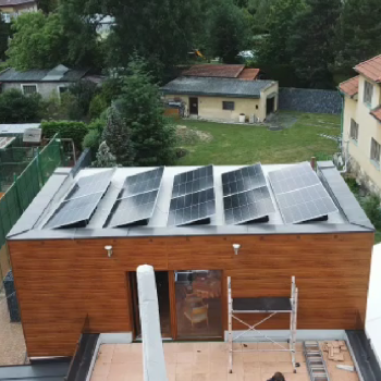 5,95 kWp FVE a 11kWh