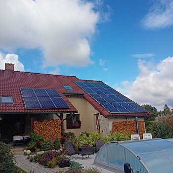 9,9 kWp FVE