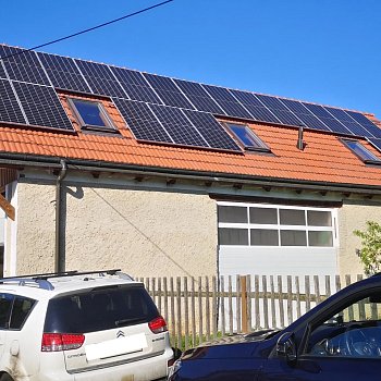 9,66 kWp FVE